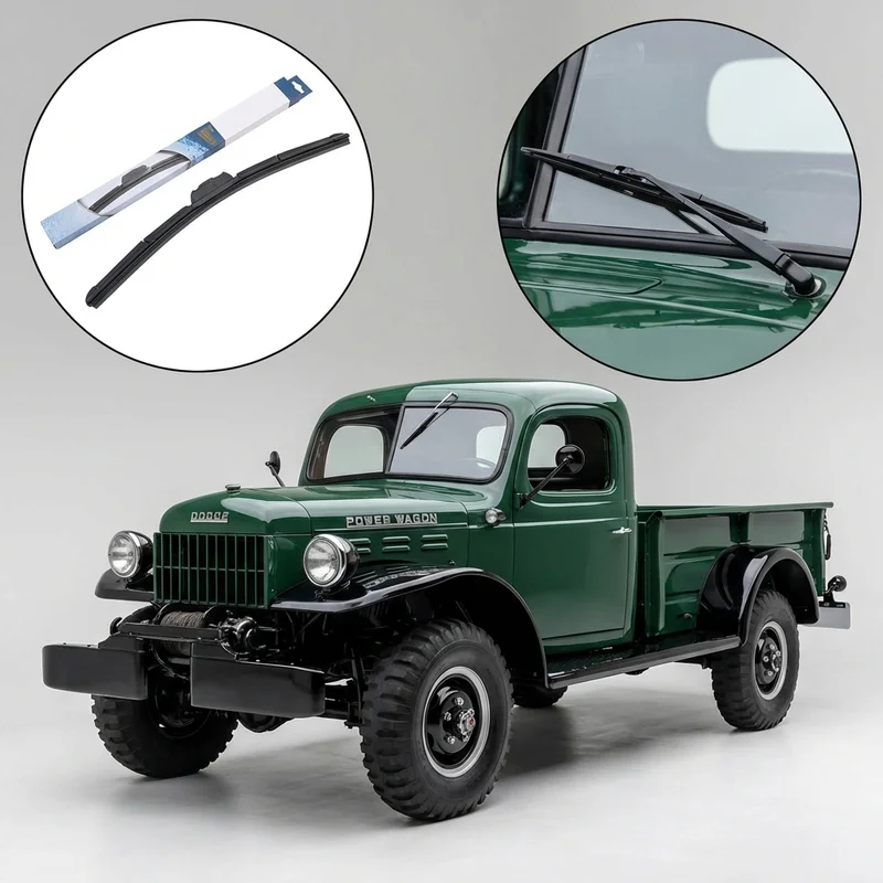 Passenger Side Wiper Blade for Dodge W300 Pickup (1969 - 1974) - 1